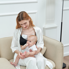 Bellababy Hands-Free Breast Pumps Wearable Upgraded with 17mm, 19mm, 21mm Inserts, Electric Double Breast Pumps Portable Wireless Low Noise, 4 Modes & 6 Levels Suction, 24mm flanges, 6 oz, 2 Packs